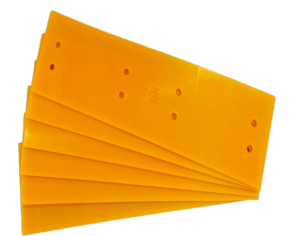 Bavettes d'étanchéité polyuréthane (jeu de 6 pièces) - ISO 300 + 400 + TWISTER + TITAN