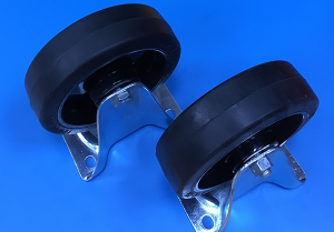 Roulettes Fixes (x2) Ø160mm