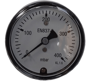 Manomètre 0-400mb sans collerette